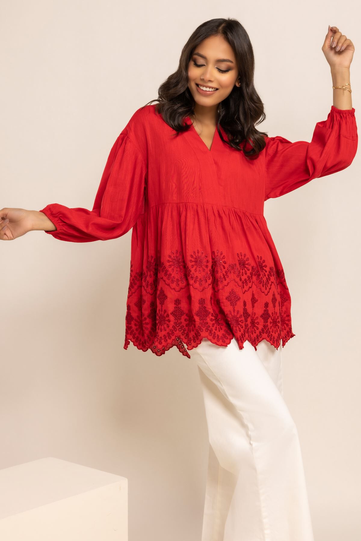 Khadi short frock design 2018 online
