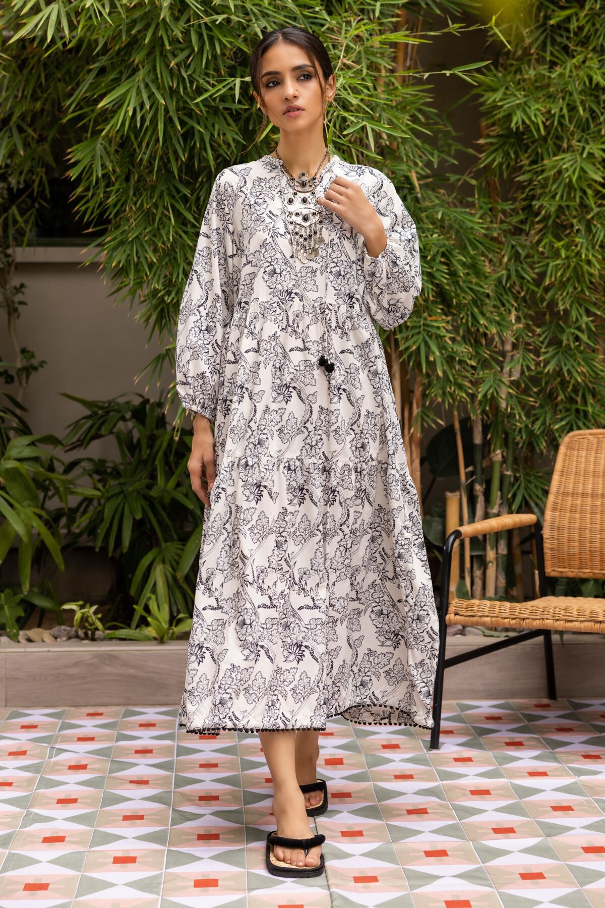 Khaadi long hotsell frocks
